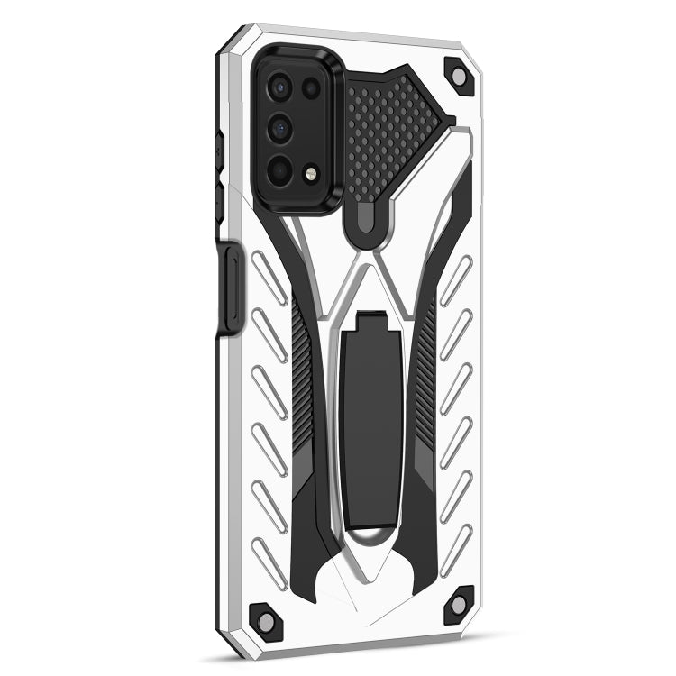 For Samsung Galaxy A03s 164mm Shockproof TPU + PC Protective Case with Holder