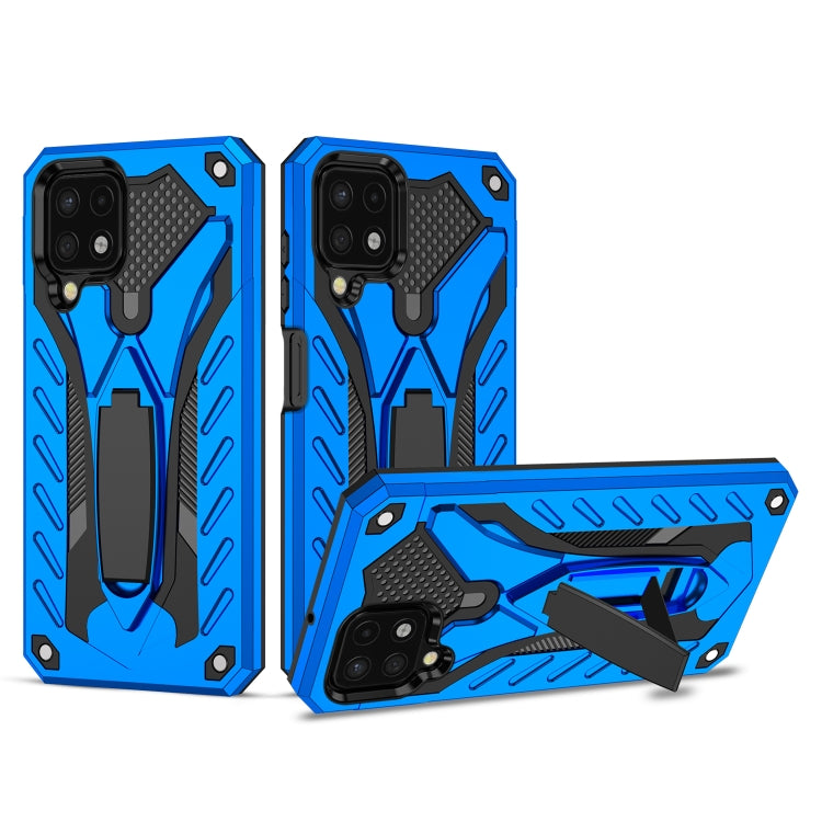 For Samsung Galaxy A22 4G Shockproof TPU + PC Protective Case with Holder
