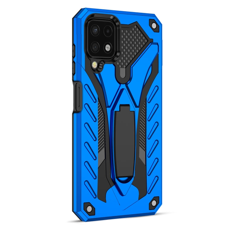 For Samsung Galaxy A22 4G Shockproof TPU + PC Protective Case with Holder