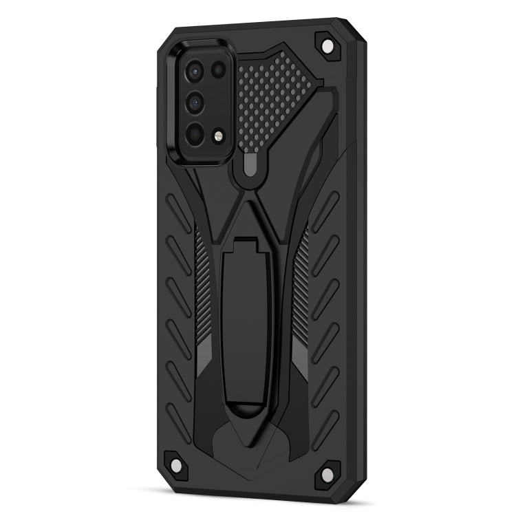 For Samsung Galaxy A03s 166mm Shockproof TPU + PC Protective Case with Holder