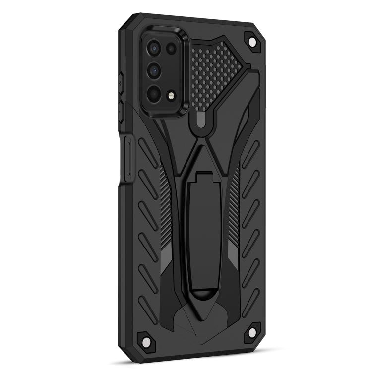 For Samsung Galaxy A03s 166mm Shockproof TPU + PC Protective Case with Holder