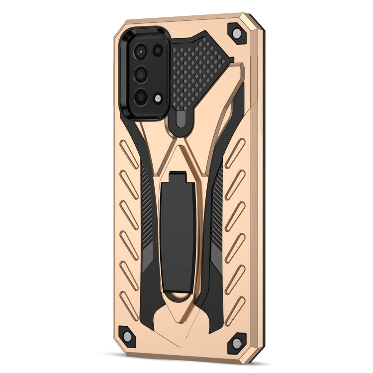 For Samsung Galaxy A03s 166mm Shockproof TPU + PC Protective Case with Holder