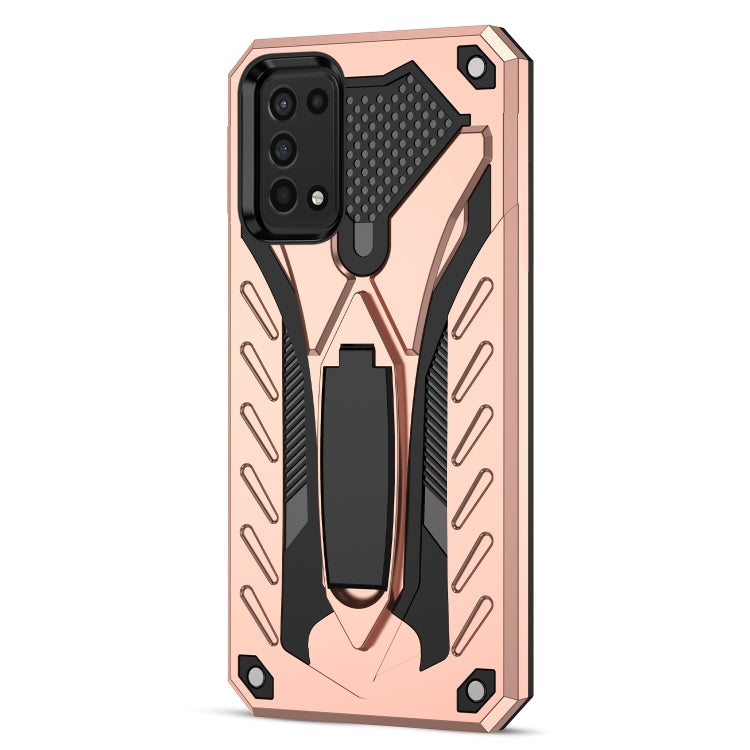 For Samsung Galaxy A03s 166mm Shockproof TPU + PC Protective Case with Holder