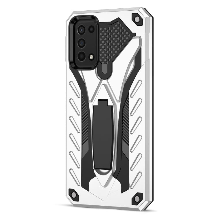 For Samsung Galaxy A03s 166mm Shockproof TPU + PC Protective Case with Holder