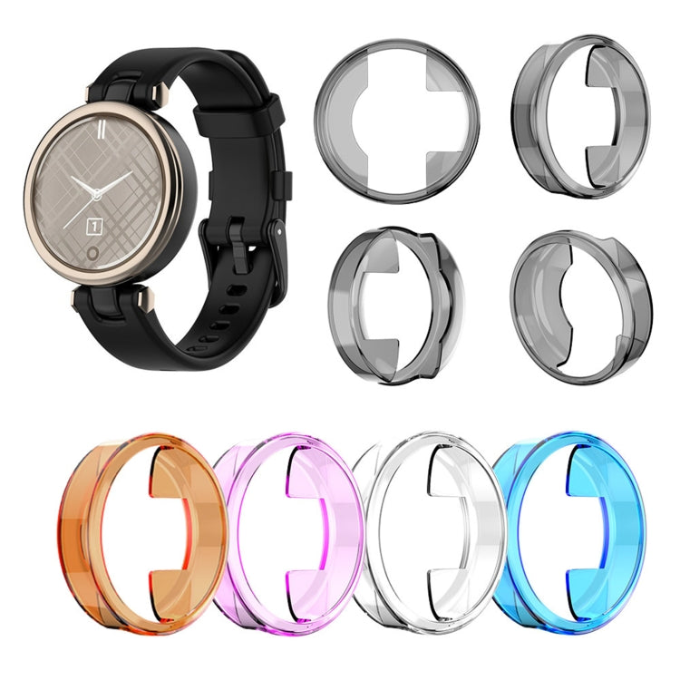 For Garmin Lily TPU Half-pack Candy Color Protective Case