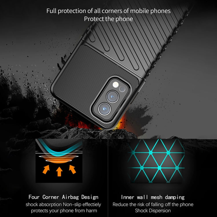 For OnePlus Nord 2 5G Thunderbolt Shockproof TPU Soft Case