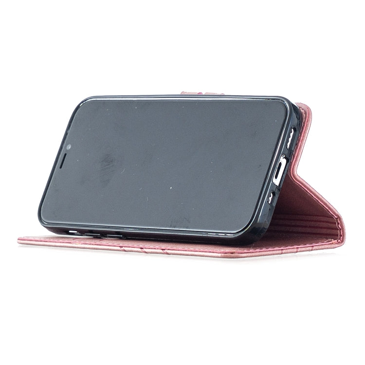 For iPhone 13 mini Stitching Style 2-Color Cow Texture Horizontal Flip PU Leather Case with Holder & Card Slot & Lanyard