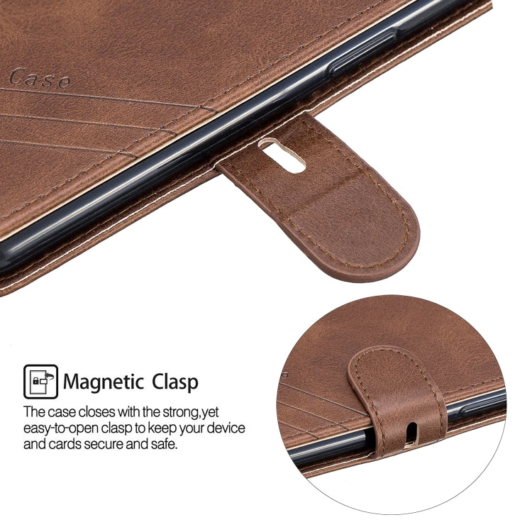 For iPhone 13 Pro Max Stitching Style 2-Color Cow Texture Horizontal Flip PU Leather Case with Holder & Card Slot & Lanyard