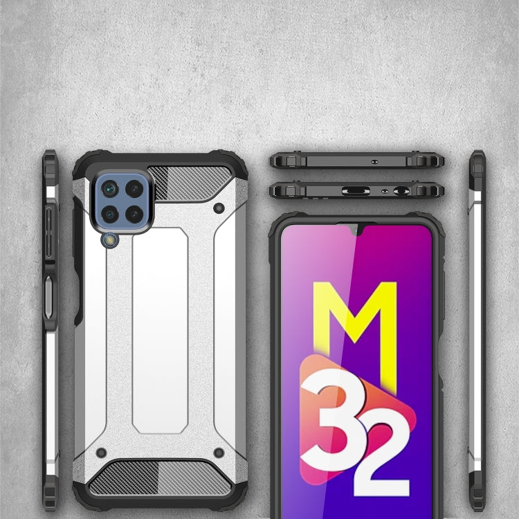 For Samsung Galaxy M32 international Magic Armor TPU + PC Combination Case