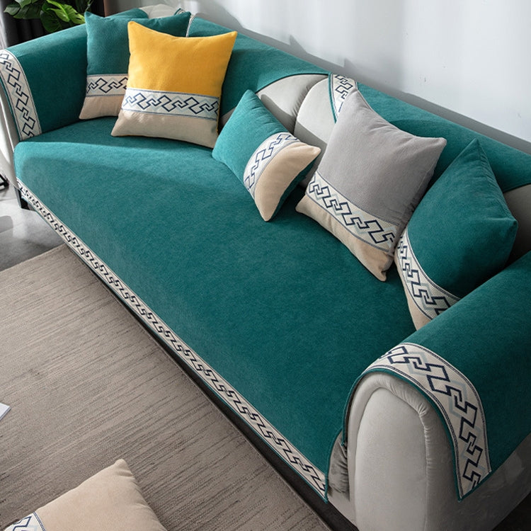 Four Seasons Universal Chenille Non-slip Full Coverage Sofa Cover, Size:70x120cm
