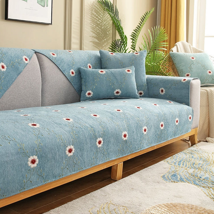 Four Seasons Universal Chenille Non-slip Full Coverage Sofa Cover, Size:90x120cm