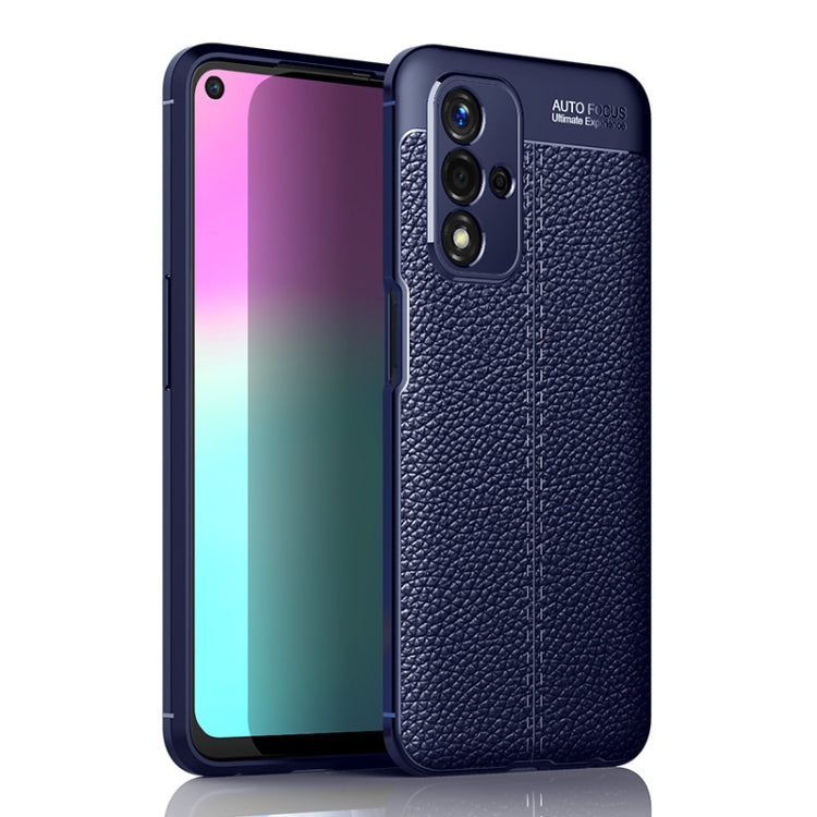 For OPPO A93s 5G Litchi Texture TPU Shockproof Case