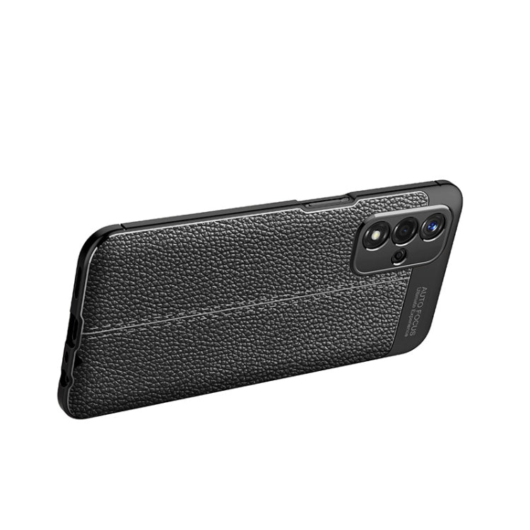 For OPPO A93s 5G Litchi Texture TPU Shockproof Case