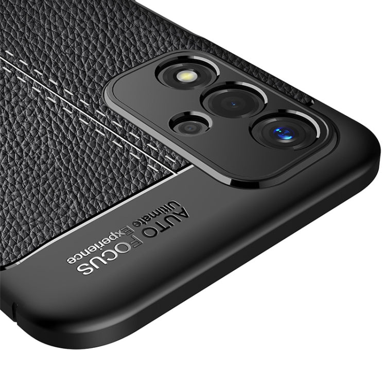 For OPPO A93s 5G Litchi Texture TPU Shockproof Case