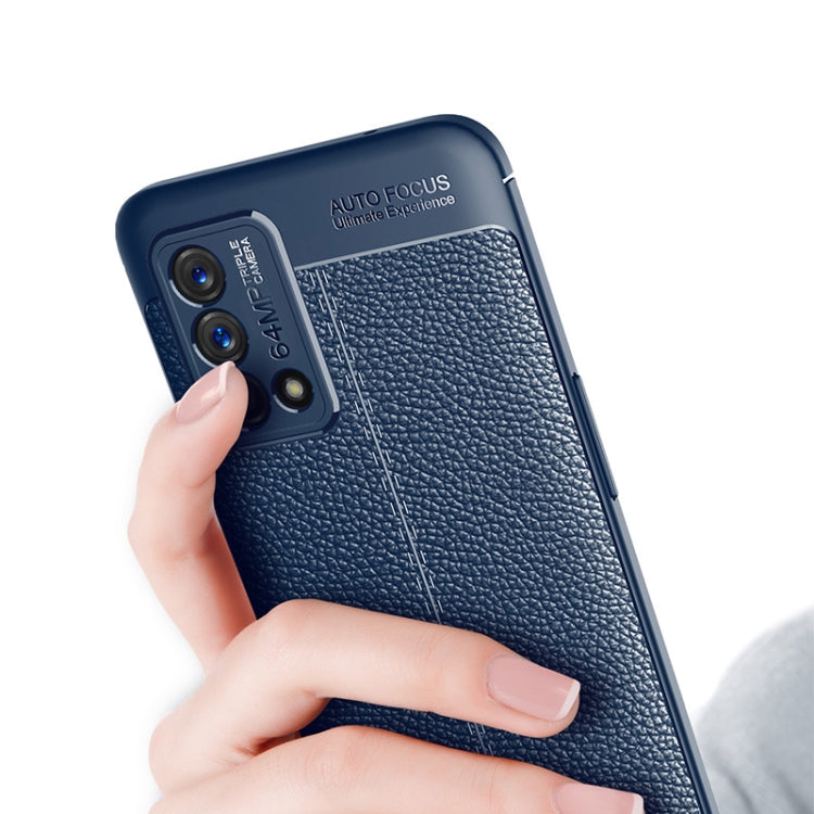 For OPPO Realme Q3 Pro 5G Carnival Version Litchi Texture TPU Shockproof Case