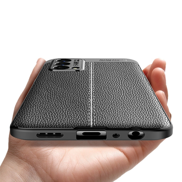 For OPPO Realme Q3 Pro 5G Carnival Version Litchi Texture TPU Shockproof Case