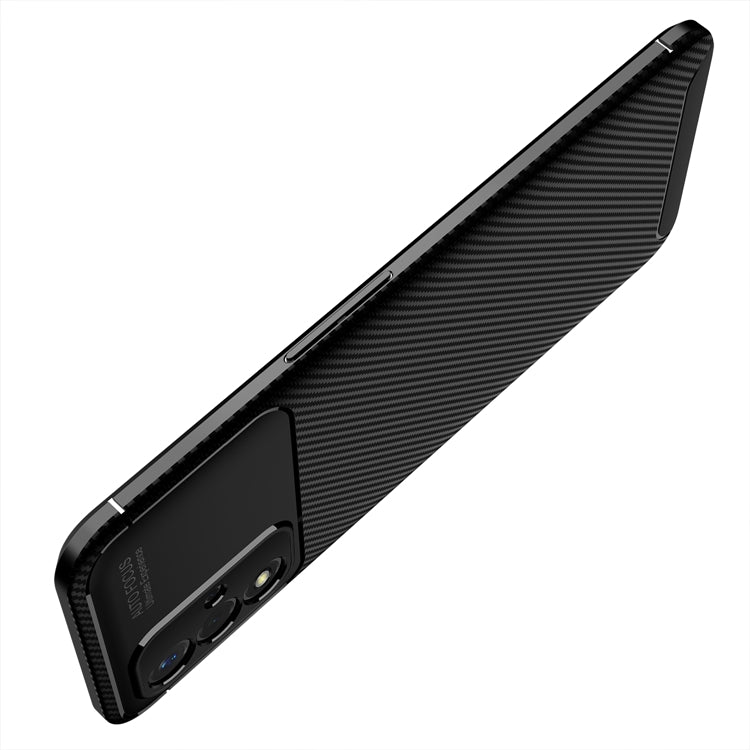 For OPPO A93s 5G Carbon Fiber Texture Shockproof TPU Case