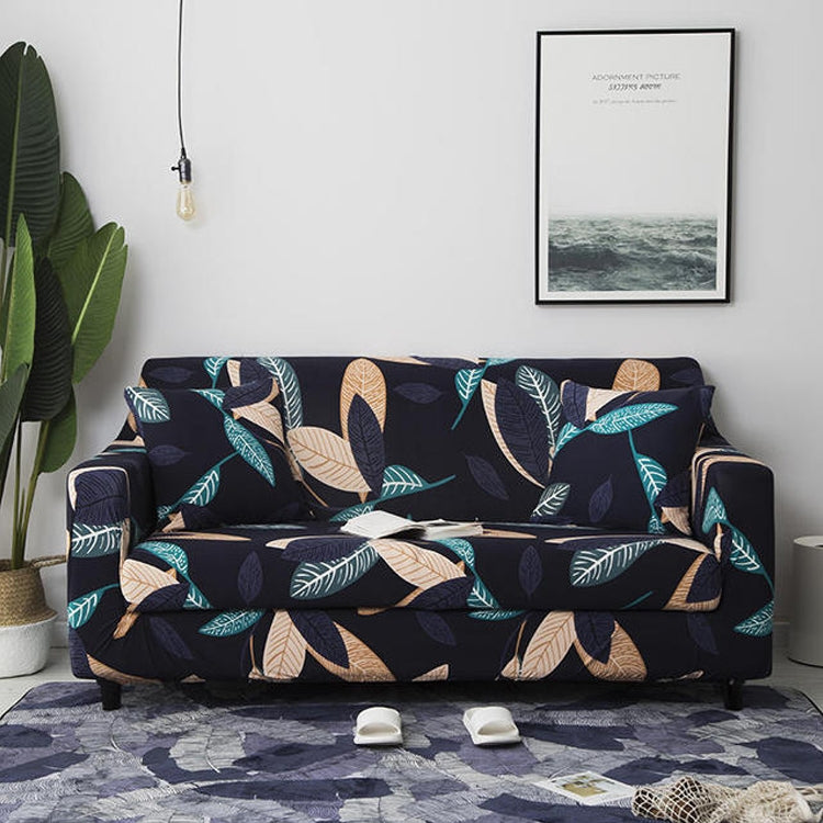 Double Seat Living Room Four Seasons Elastic Full Coverage Non-slip Sofa Cover, Size: 145 x 185cm