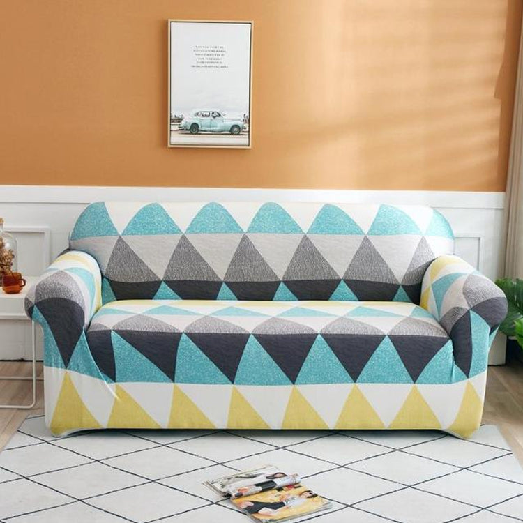 Double Seat Living Room Four Seasons Elastic Full Coverage Non-slip Sofa Cover, Size: 145 x 185cm