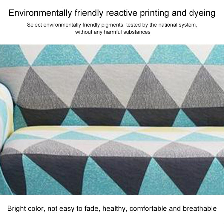 Double Seat Living Room Four Seasons Elastic Full Coverage Non-slip Sofa Cover, Size: 145 x 185cm