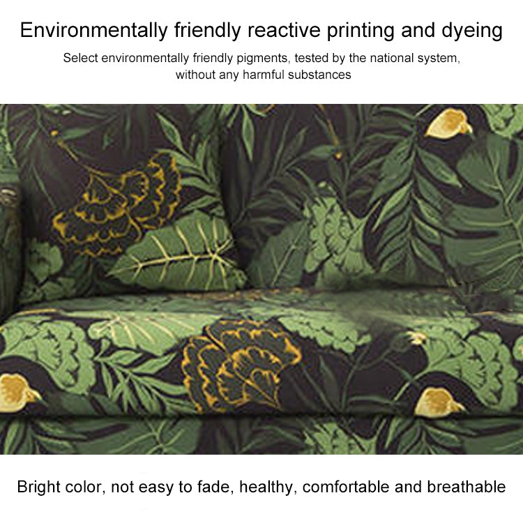 Double Seat Living Room Four Seasons Elastic Full Coverage Non-slip Sofa Cover, Size: 145 x 185cm