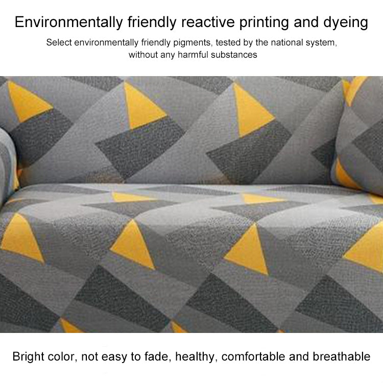 Double Seat Living Room Four Seasons Elastic Full Coverage Non-slip Sofa Cover, Size: 145 x 185cm