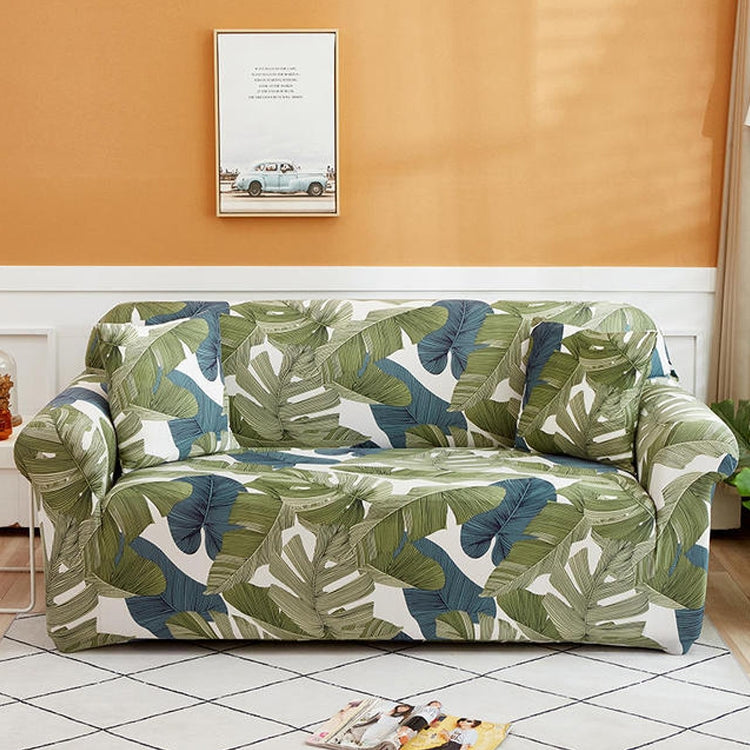 Double Seat Living Room Four Seasons Elastic Full Coverage Non-slip Sofa Cover, Size: 145 x 185cm