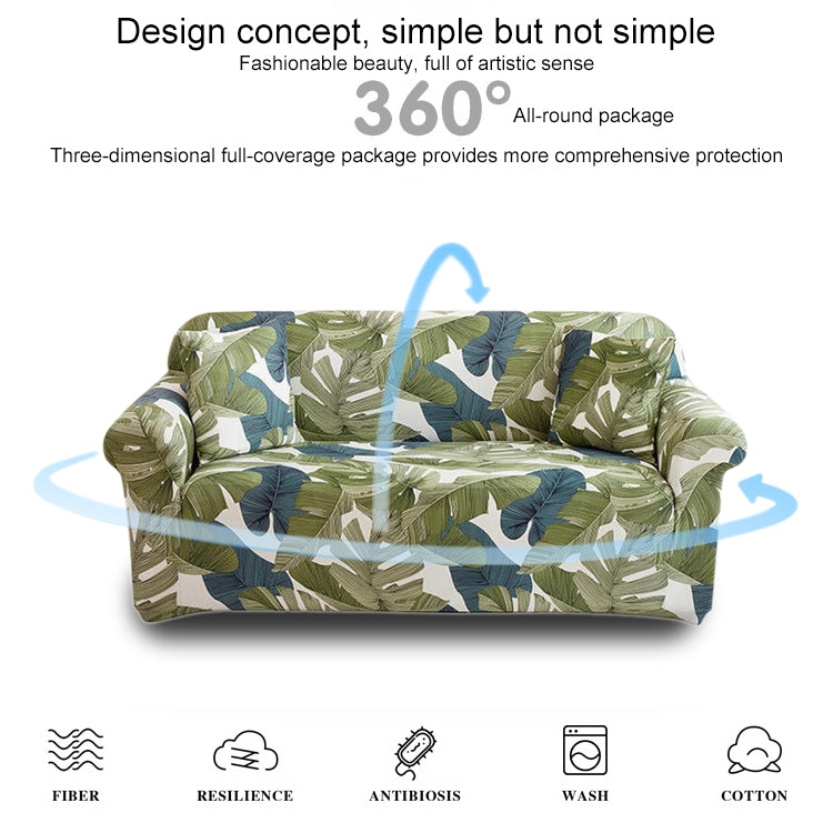 Double Seat Living Room Four Seasons Elastic Full Coverage Non-slip Sofa Cover, Size: 145 x 185cm