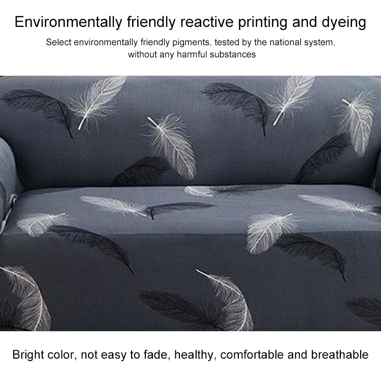 Double Seat Living Room Four Seasons Elastic Full Coverage Non-slip Sofa Cover, Size: 145 x 185cm