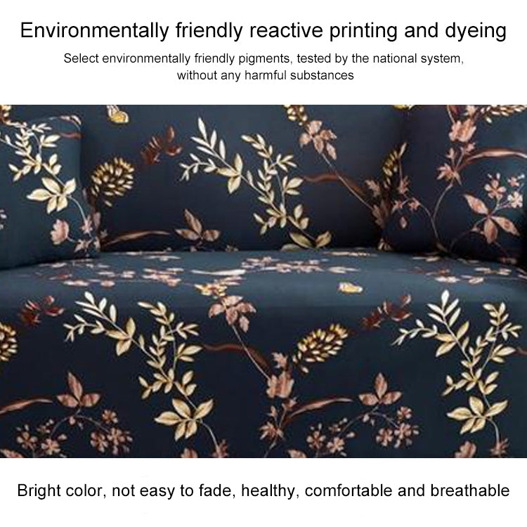 Double Seat Living Room Four Seasons Elastic Full Coverage Non-slip Sofa Cover, Size: 145 x 185cm