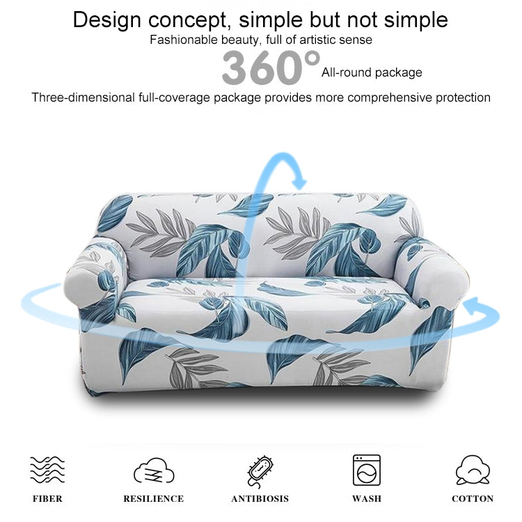 Double Seat Living Room Four Seasons Elastic Full Coverage Non-slip Sofa Cover, Size: 145 x 185cm