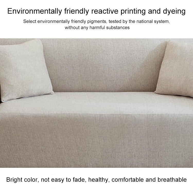 Double Seat Living Room Four Seasons Elastic Full Coverage Non-slip Sofa Cover, Size: 145 x 185cm