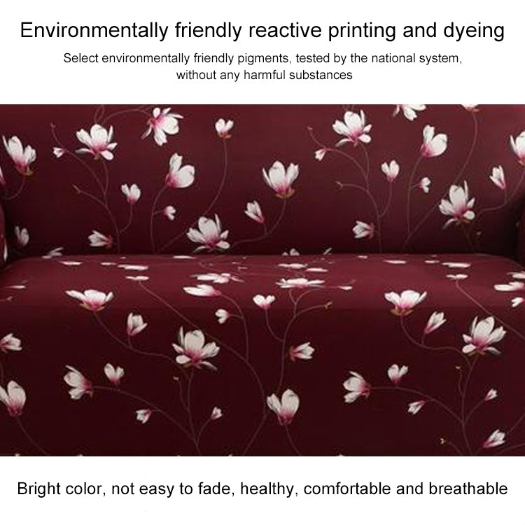 Double Seat Living Room Four Seasons Elastic Full Coverage Non-slip Sofa Cover, Size: 145 x 185cm