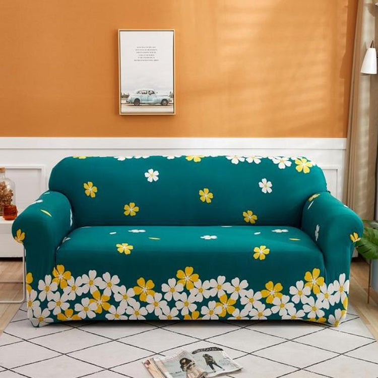 Double Seat Living Room Four Seasons Elastic Full Coverage Non-slip Sofa Cover, Size: 145 x 185cm