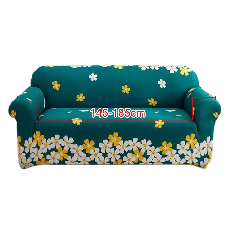 Double Seat Living Room Four Seasons Elastic Full Coverage Non-slip Sofa Cover, Size: 145 x 185cm