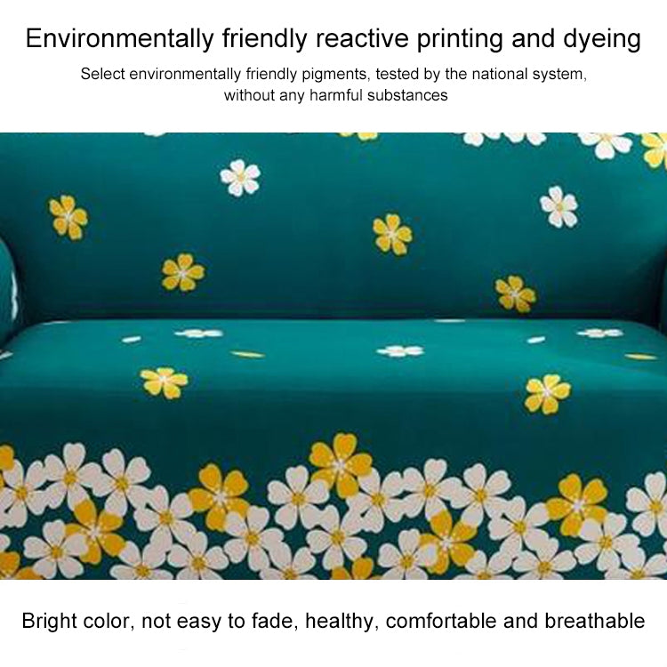 Double Seat Living Room Four Seasons Elastic Full Coverage Non-slip Sofa Cover, Size: 145 x 185cm