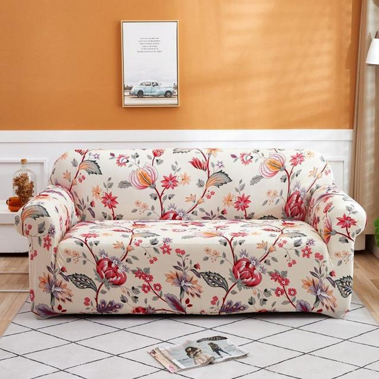 Double Seat Living Room Four Seasons Elastic Full Coverage Non-slip Sofa Cover, Size: 145 x 185cm