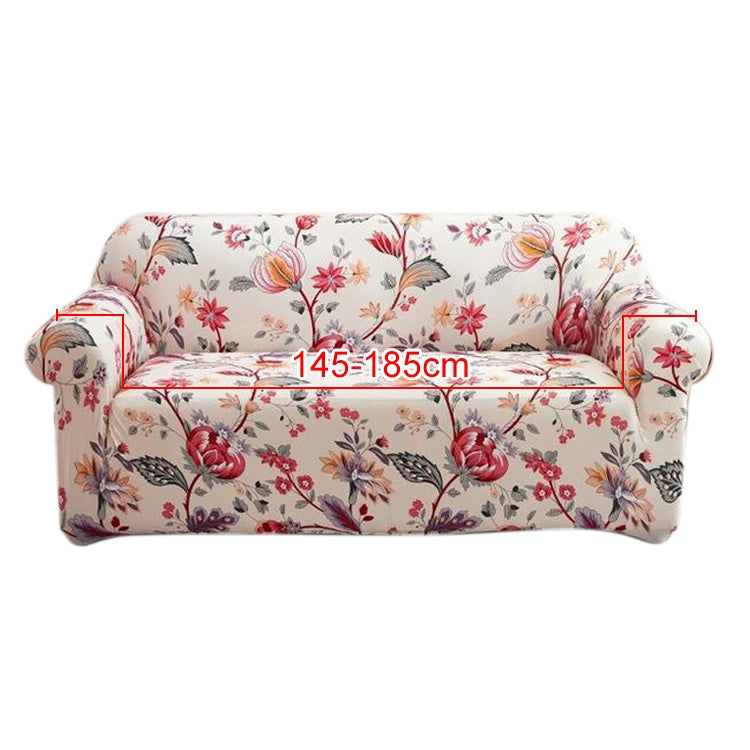 Double Seat Living Room Four Seasons Elastic Full Coverage Non-slip Sofa Cover, Size: 145 x 185cm