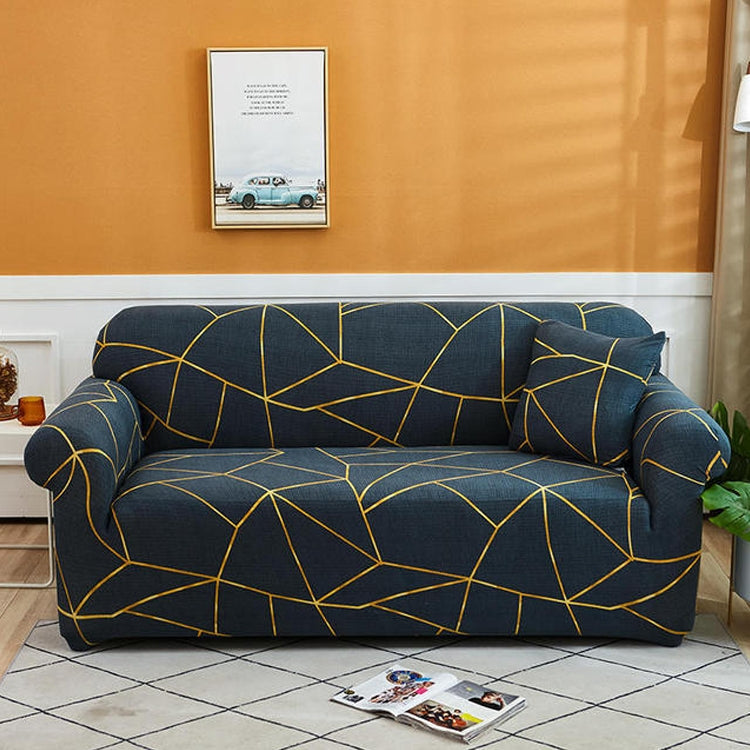 Double Seat Living Room Four Seasons Elastic Full Coverage Non-slip Sofa Cover, Size: 145 x 185cm