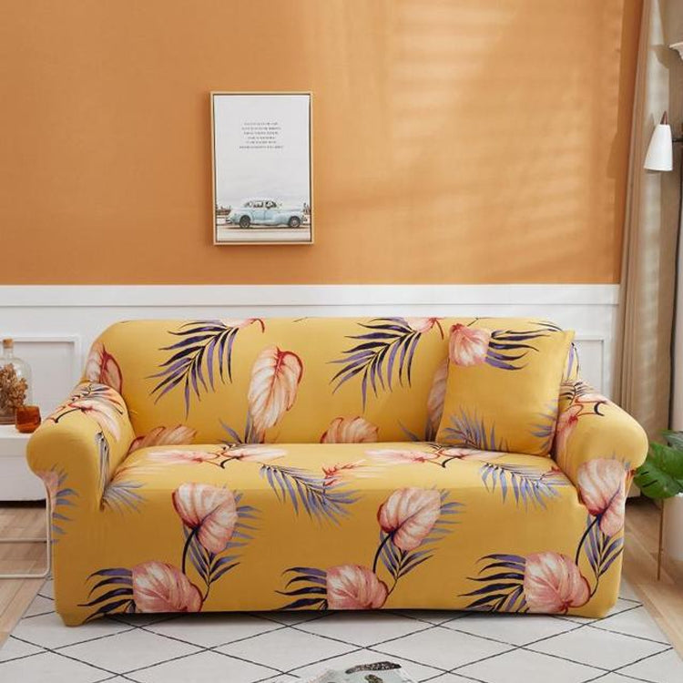 Double Seat Living Room Four Seasons Elastic Full Coverage Non-slip Sofa Cover, Size: 145 x 185cm