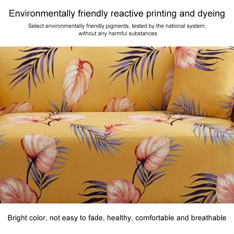 Double Seat Living Room Four Seasons Elastic Full Coverage Non-slip Sofa Cover, Size: 145 x 185cm