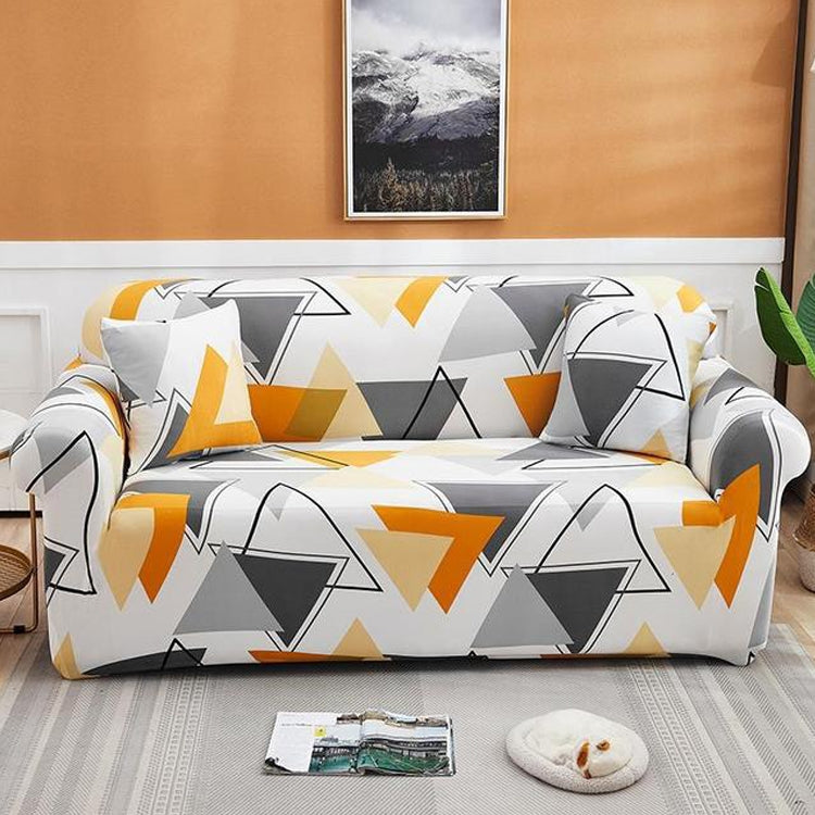 Double Seat Living Room Four Seasons Elastic Full Coverage Non-slip Sofa Cover, Size: 145 x 185cm