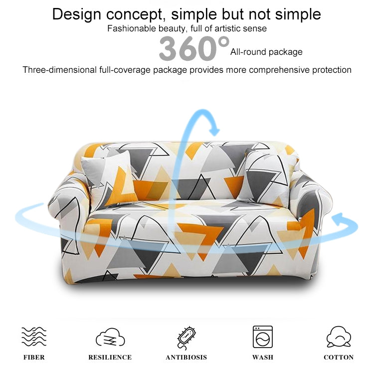 Double Seat Living Room Four Seasons Elastic Full Coverage Non-slip Sofa Cover, Size: 145 x 185cm