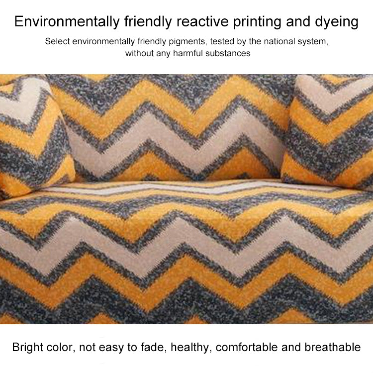 Double Seat Living Room Four Seasons Elastic Full Coverage Non-slip Sofa Cover, Size: 145 x 185cm