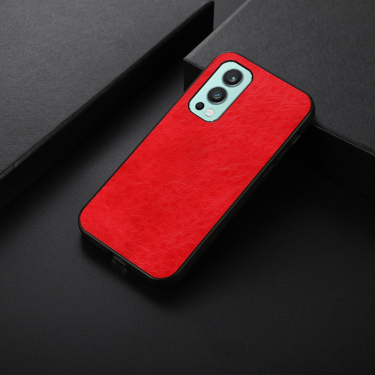 For OnePlus Nord 2 5G Crazy Horse Texture Shockproof Protective Leather Case
