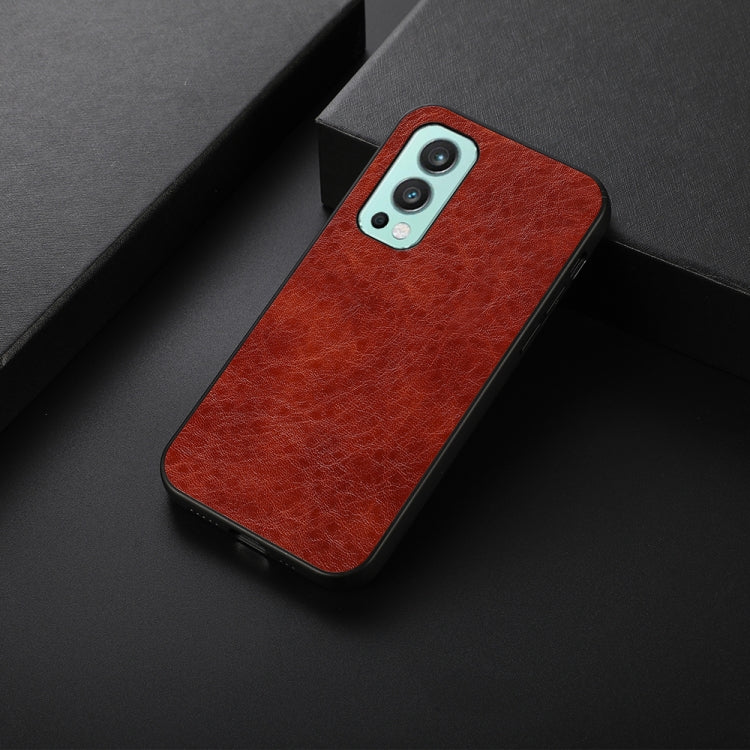 For OnePlus Nord 2 5G Crazy Horse Texture Shockproof Protective Leather Case