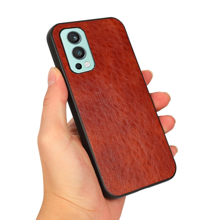 For OnePlus Nord 2 5G Crazy Horse Texture Shockproof Protective Leather Case