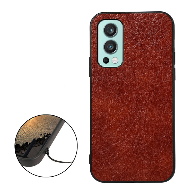 For OnePlus Nord 2 5G Crazy Horse Texture Shockproof Protective Leather Case