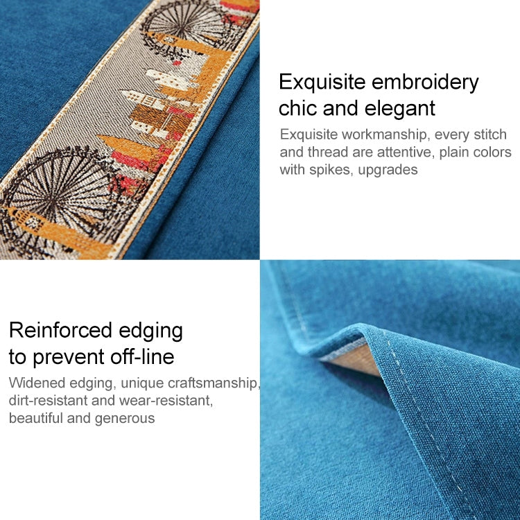 Windmill Pattern Four Seasons Universal Simple Modern Chenille Sofa Cover, Size:70x90cm