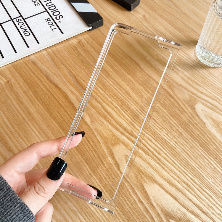 For Samsung Galaxy Z Fold3 5G Transparent Shockproof PC Protective Case